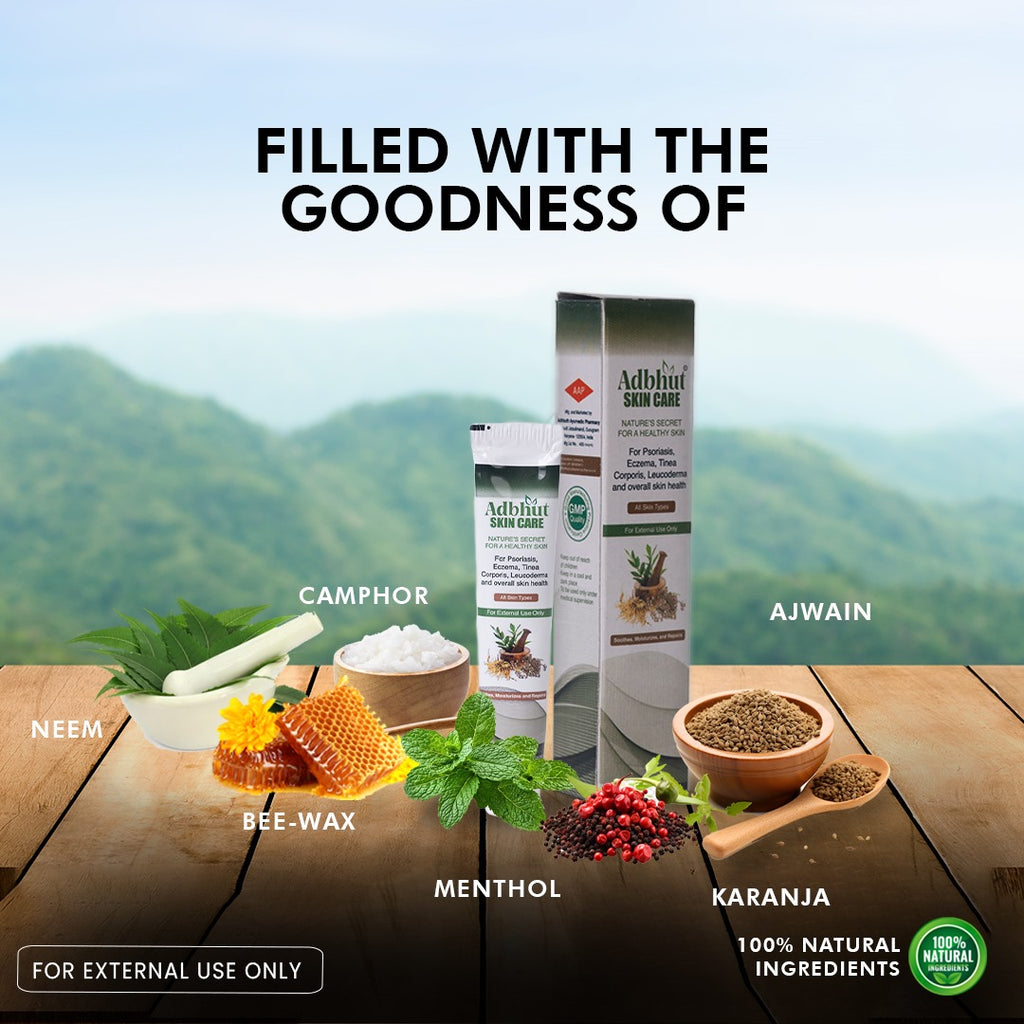 Revitalize Your Skin Naturally: Adhbuth Skin Ointment for Psoriasis, Eczema, and More