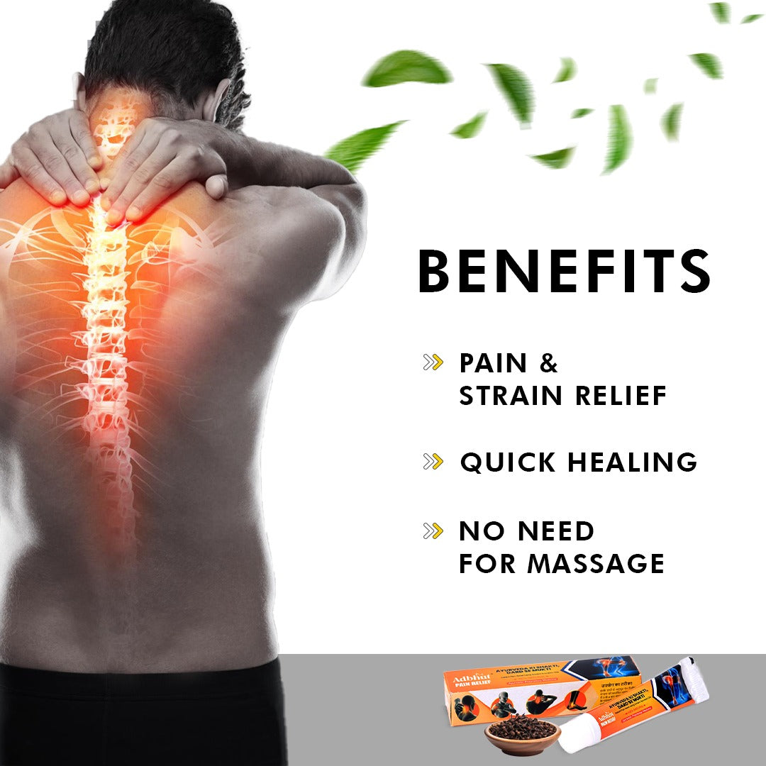 Natural Pain Relief: Adhbuth Pain Relief Ointment for Joint & Back Discomfort