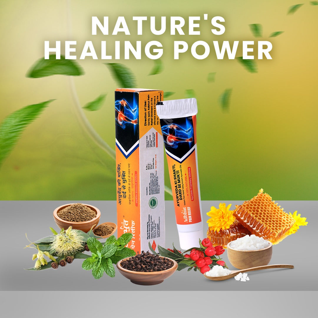 Natural Pain Relief: Adhbuth Pain Relief Ointment for Joint & Back Discomfort
